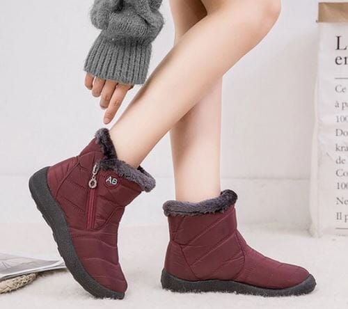 AnneBe - Bota Confort Flex Aveludada Inverno FEMININO - CALÇADOS - BOTA AVELUDADA Dashui