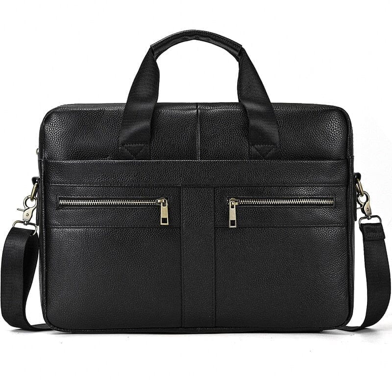 Pasta Executiva de Couro Work Maleta001 G2 Sr Aflha Preto