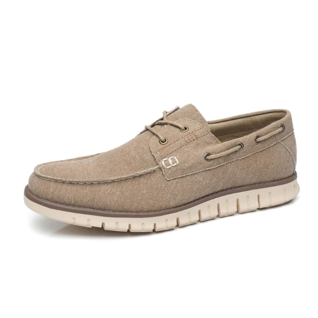 Sapato Casual Masculino Camurça G11 Sapato 01 Sr Aflha Khaki 38