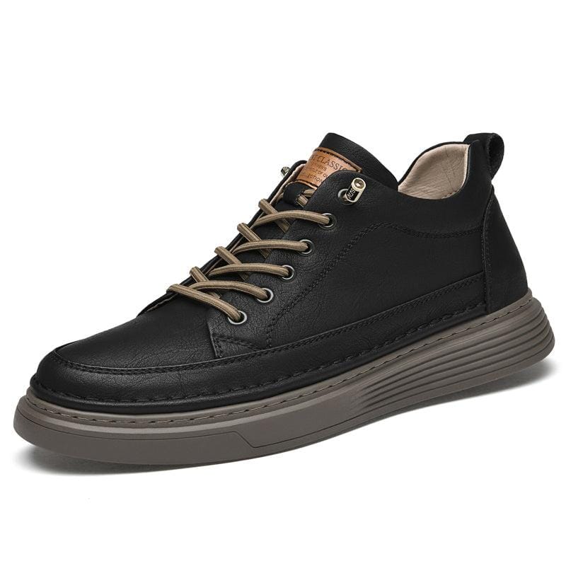 Sapatos de Couro com Aumento de Altura MASCULINO - CALÇADOS - SAPATO 1 Dm Stores Preto 37