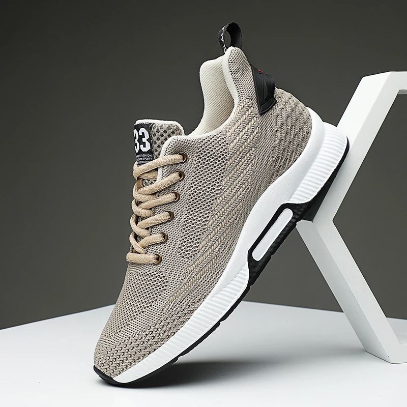Tênis Masculino Respirável com Aumento de Altura MASCULINO - CALÇADOS - TENIS 10 Dm Stores