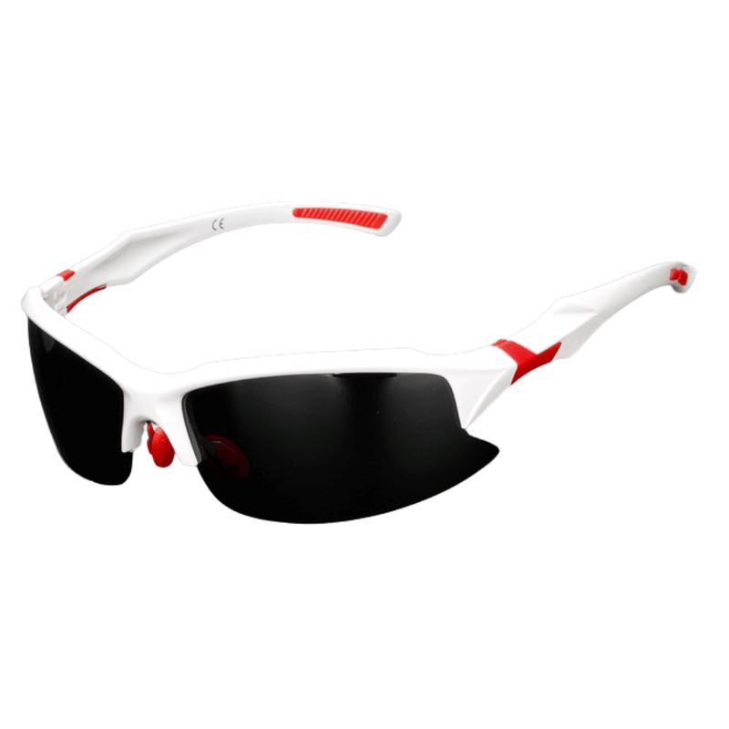 Óculos Militar Fotocrômico Americano - Pescador e Motorista (Elimina Reflexos) Pescaria (Óculos 1) Dm Stores Branco e Vermelho