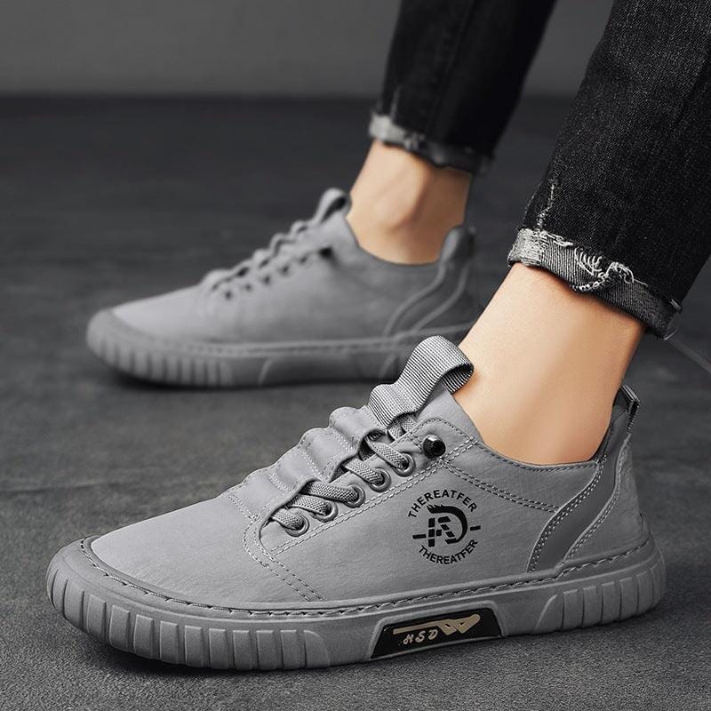 Tênis Comfort Titanium - Super Prático e Confortável Calçados (Tênis Masculino 8) Dm Stores 37 Cinza