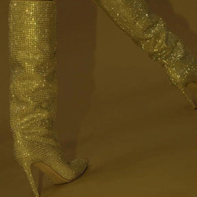 Bota Feminina LuxeGlam Shine
