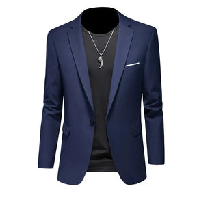 Blazer Masculino Esporte Fino Liso TERNO006 G4 Sr Aflha 