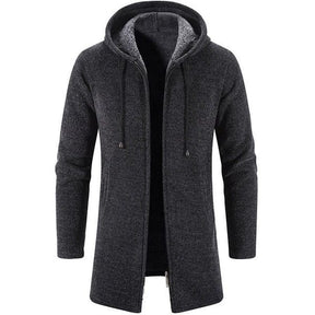 Casaco Masculino Sobretudo de Inverno - WinterWarm MASCULINO - JAQUETA - SOBRETUDO Dm Stores Cinza Escuro M 