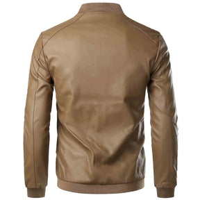 Jaqueta Masculina Couro Básica G1 - JAQUETA02 Sr Alpha 