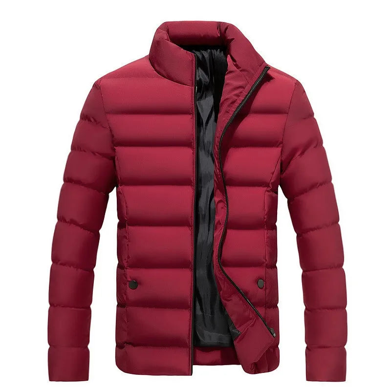 Jaqueta Puffer Masculina High Collar - Estilo e Conforto para o Outono/Inverno 2024 MASCULINO - JAQUETA - HIGH COLLAR Dm Stores 