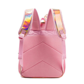 Kit Escolar para Menina com Lantejoulas Mochila, Lancheira e Estojo Infantil (Kit Escolar 4) Dm Stores 