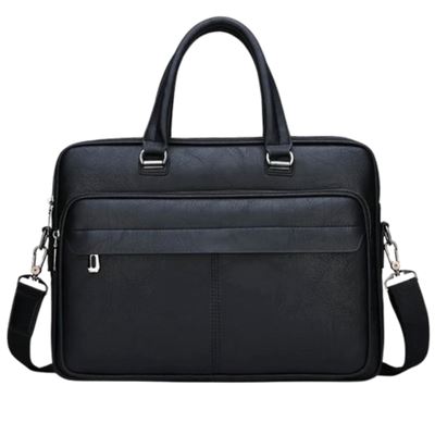 Maleta Executiva Couro Genuíno Rios Joias & Acessórios (Maleta 1) Dm Stores Preto 
