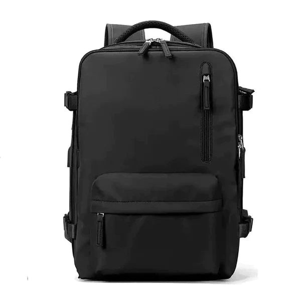 Mochila de Viagem - Impermeável com USB Para Viagem Joias & Acessórios (Mochila 6) Dm Stores Preto 