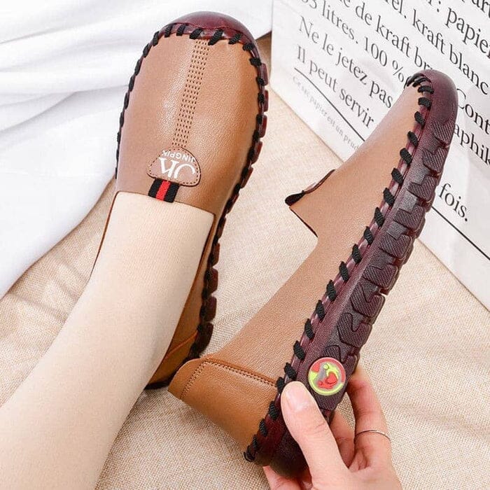Sapatilha Delicatta Ortopédica - Em Couro FEMININO - CALÇADOS - SAPATILHA 1 Dm Stores 