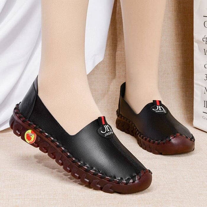 Sapatilha Delicatta Ortopédica - Em Couro FEMININO - CALÇADOS - SAPATILHA 1 Dm Stores 