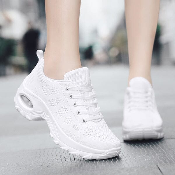 Tênis Ortopédico Anti Impacto - Confort Flex Calçados (Tênis Feminino 10) Dm Stores 33 Branco 