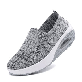 Tênis Ortopédico Feminino ComfortZen Tênis 12 Soul Sneakers Cinza Claro 33 