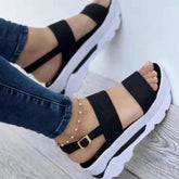 Sandália Feminina Ortopédica Lila Calçados (Sandália Feminina 11) Dm Stores 35 Preto 